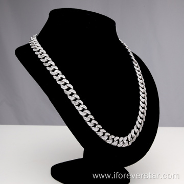 European High Quality Men's Cuban Link Chain Necklace